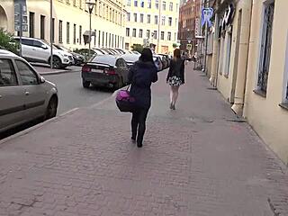 performing a throat job on webcam during casting interview