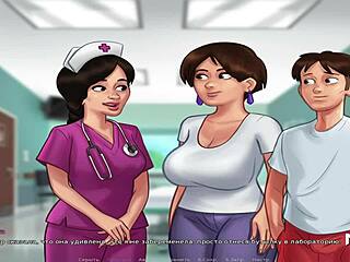 Summertime Saga Shower Facial Feels Ecstatic