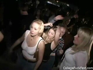santa barbara coed gets blowjob and fucking at wild party