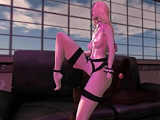 i ride big black cock in 3d porn game
