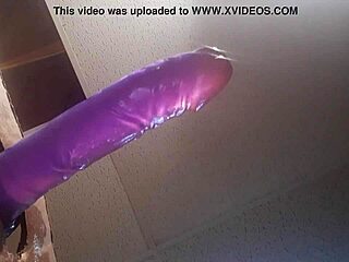 tight ass play with trany and large dildo