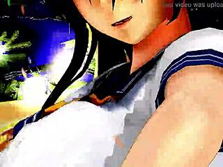 Half-Naked Anime Girls Dance Seductively