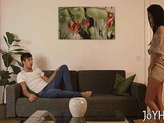 Does this young whore ride your hard cock?