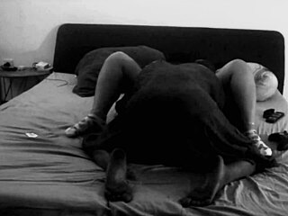 BBW Teen Rides Big Cock in Cowgirl During Midnight Homemade Session