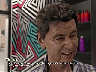 Sexy milf entrepreneur shows off naughty lingerie tease