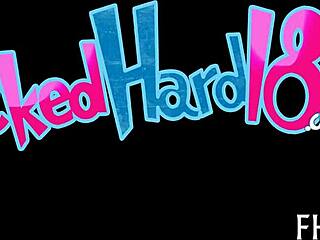 सेक्सी 18 साल की लड़की को जोर से चोदा गया 😈