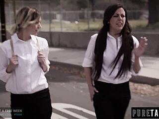 Whitney Wright, that horny teen 18+, bent over for college doggystyle?