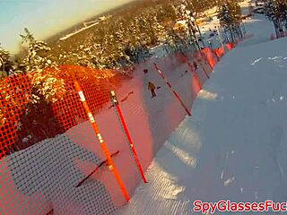 Amateur Teen with Small Tits Gets Cum on Pussy in POV