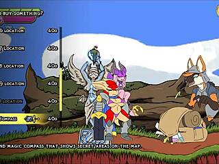 Armas Quest hentai game pornplay ep 4 with monster cock slime underwater action.