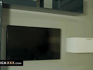 She ripped my clothes off and gave me a hot blowjob