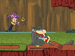 Armas Quest hentai game pornplay ep 4 with monster cock slime underwater action.