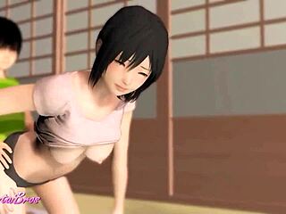 Hentai 3D amateurs seduce boys with cum-filled action