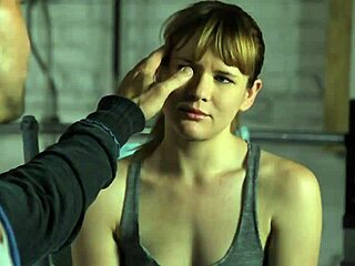 Claire Robbins feels her WET PUSSY BANGED hard in a wild group session.