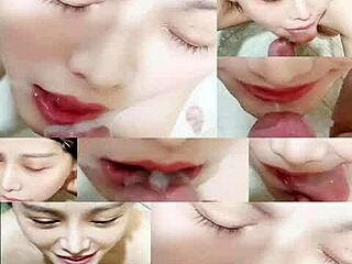 Horny Chinese Asian Slave Pets Cock In Toilet Paradise!