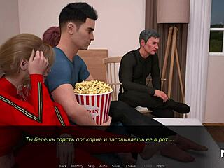 in dusklight manor, she's impressed with e1 57 during their dating game