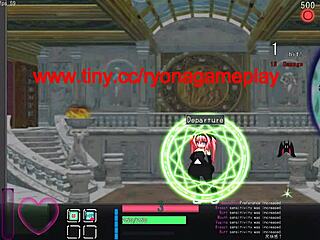 red haired girl has sex with green men in erisdysnomia act hentai xxx game