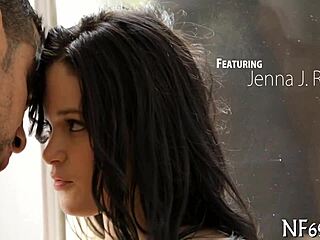 J performs cowgirl riding in hardcore porn scene