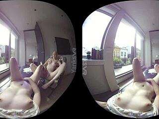 Hey, watch Marina and Charlotte hit intense climaxes together!