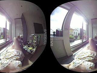 Hey, watch Marina and Charlotte hit intense climaxes together!