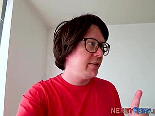 Nerds blast cum all over tricked amateurs' faces in intense reality blowjob.