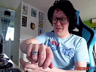 Nerds blast cum all over tricked amateurs' faces in intense reality blowjob.