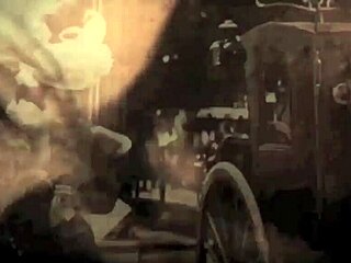 Vintage taboo pussy and pooch doggystyle outdoor hairy retro fuck