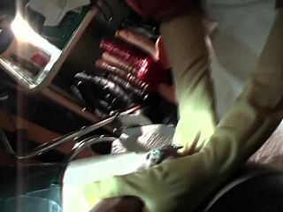 Rubbernurse Agnes, give me that intense clinic blowjob now!