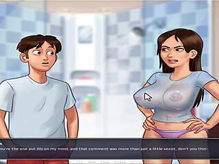 eve says, 'check out my flashing in summer time saga part 3'