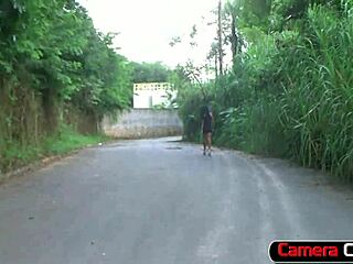 Brunette Novinha Feels Excited Showing Off Her Delicious Little Ass On The Street