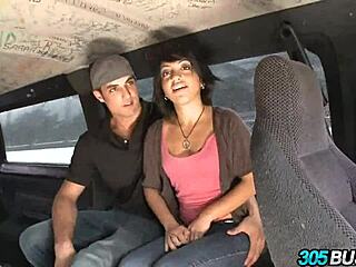 Amateur Blonde Feels Wild Lust In Van 21