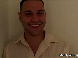 Sexy Gay Dude Sucks Dick And Gets Fucked!