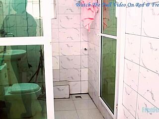 Sound of real doggy style session with her