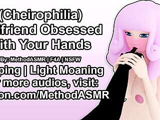 girlfriend licks n sucks my hands moanin