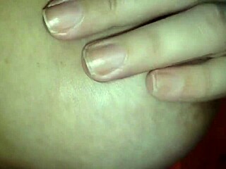 Wow, check my naughty wife's hot tits!