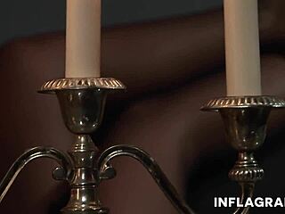 chesty blonde pounded in nylons