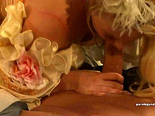 amber rain in lingerie fucks evens stone on rose petals