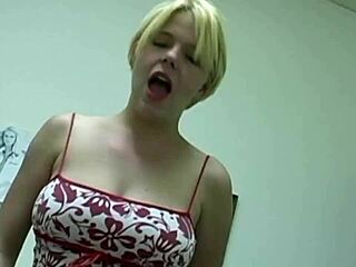 I enjoy a titsjob from the mature girl next door with big tits