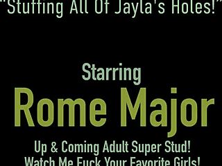 Wow! Jayla Diamond Takes Rome Major's Hot Cum After Intense Butt Action!