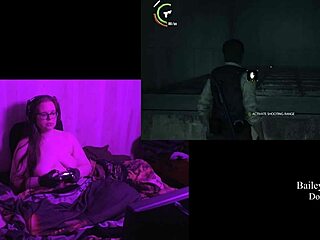 Naked Evil Within 2 Play Through with BBW Brunette Part 10