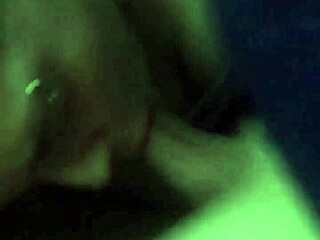 girlfriend deepthroats cock in a homemade face fuck, ending with cum on her face.