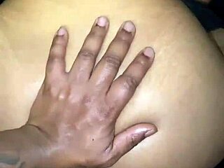 ebony teen honey cocane in action