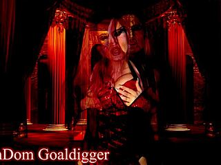 Jessica Rabbit Goddess Teases Slave With Jerk Off Instructions.