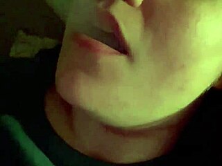 My First Lesbian Kiss with a Horny Milf!