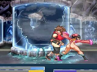 Final Fuck Hentai Game Pornplay Ep 5 Blue Slime Monster Rough Anal Fucking