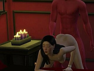 Oh Yeah, Fucking The Devil In Uncensored 3D Hentai Monster Cartoon Anime!