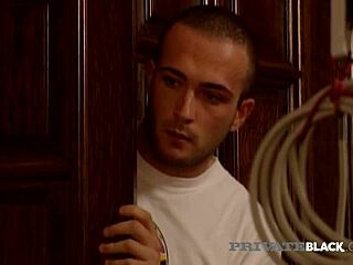 Black Babe Bettina Rides Cock In Stockings