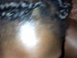 Darkskin Shy Teen's First Blowjob