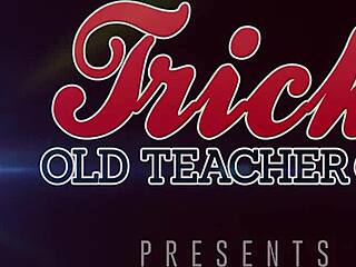 The tricky old teacher felt frustrated as Misa ignored her warnings and engaged in hardcore sex with a teen student, leading to a cumshot climax