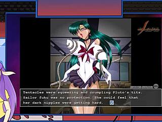 Sailor moon and sailor pluto embark on tentacle adventure
