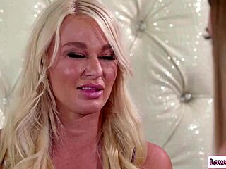 Milf London River Licks Stepdaughter's Face